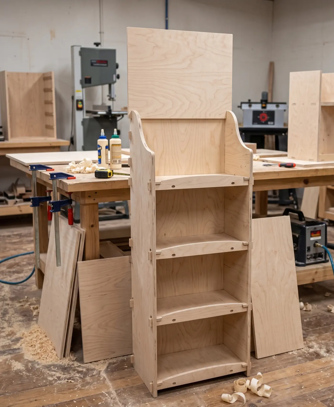 RackBois vue 3, fabrication atelier